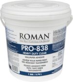 Roman Pro-838 Heavy Duty Clear Adhesive