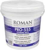 Roman PRO-555 Extreme Tack Over Vinyl Wallpaper Adhesive