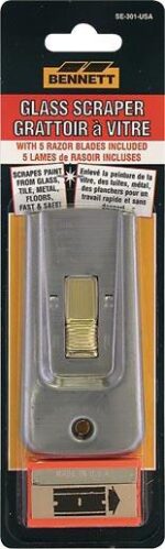 BENNETT SE-301-USA Glass Scraper 5 Blades