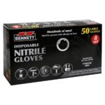 Bennett Nitrile Black 8mil Gloves