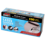 Bennett Disposable Latex Gloves( Pack of 100)