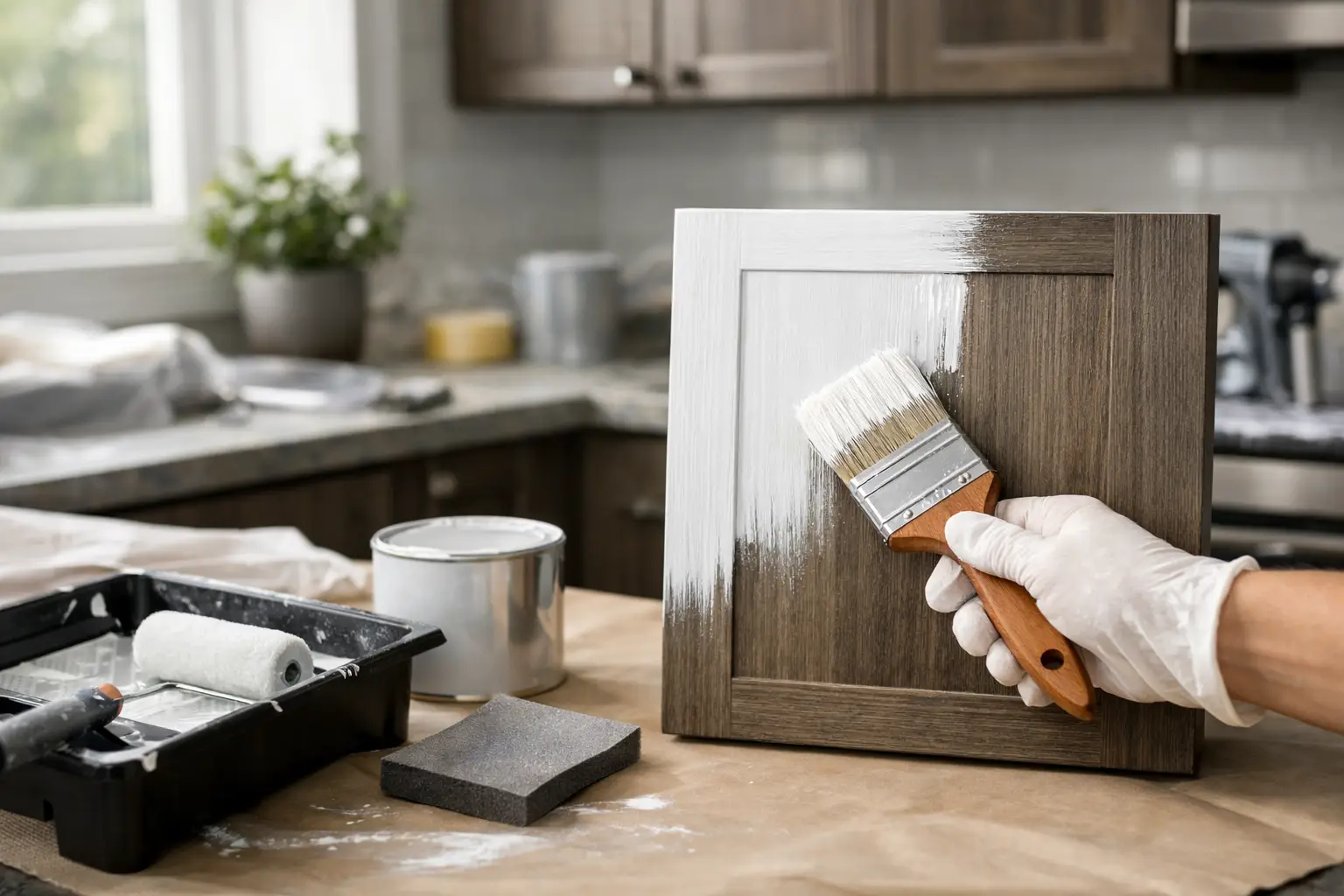 Can You Paint Laminate Cabinets? Yes