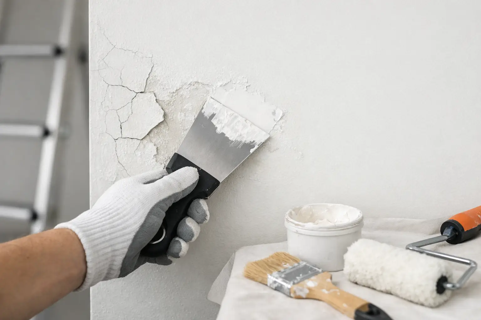 How to Fix Cracked Paint the Right Way