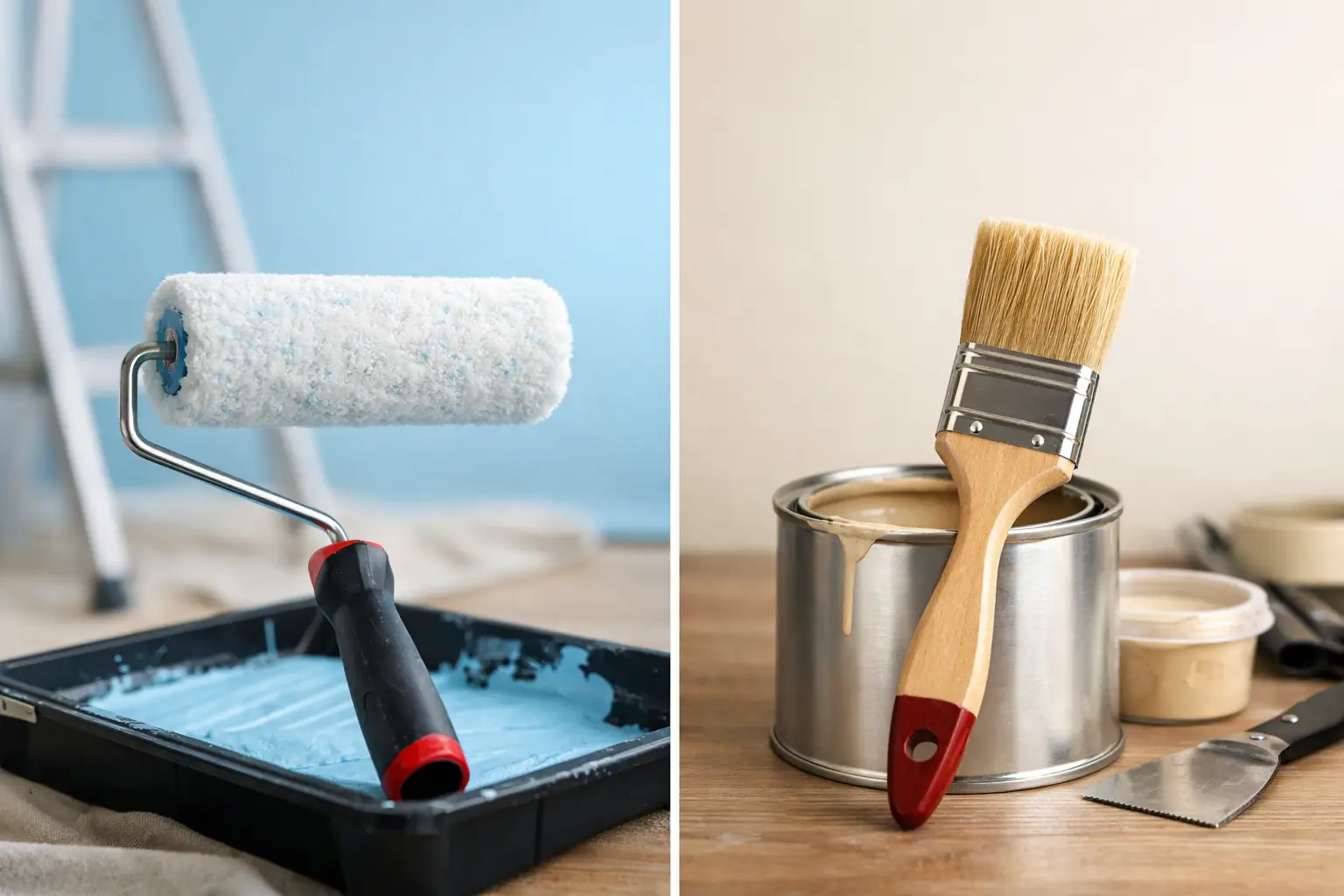 Paint Roller vs Brush: Which One Wins?