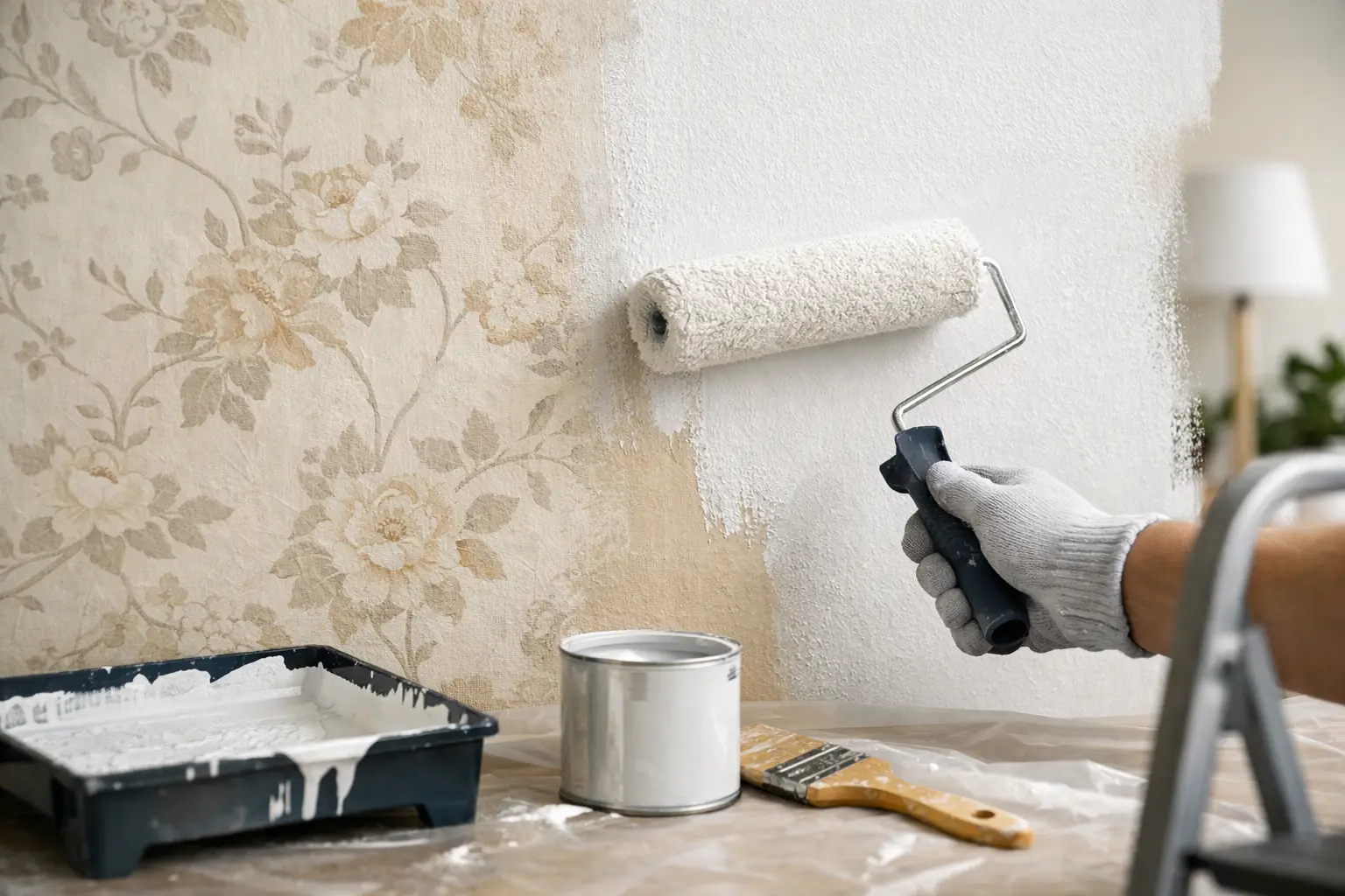 Can You Paint Over Wallpaper? What to Know First